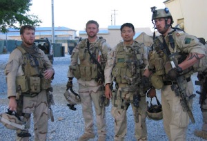 Marcus Luttrell and the other team members